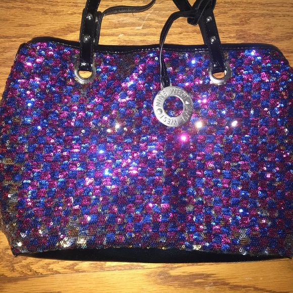 Nine West Handbag Tote + Clutch - Picture 3 of 6